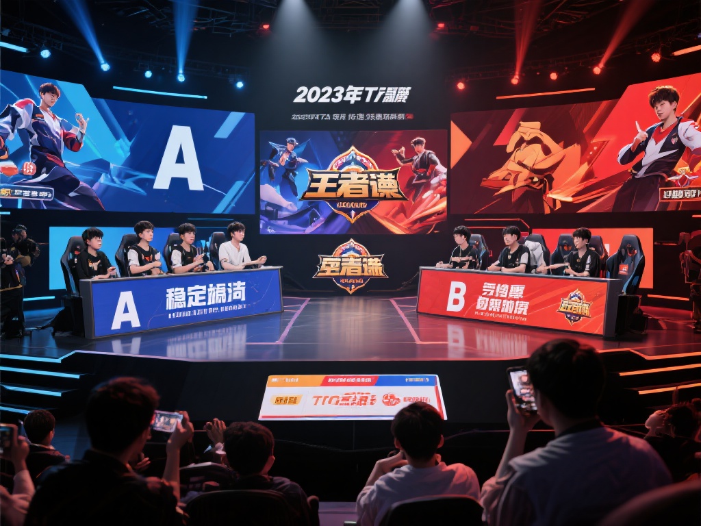 以2023年TGA某场《王者荣耀》赛事为例，A战队
