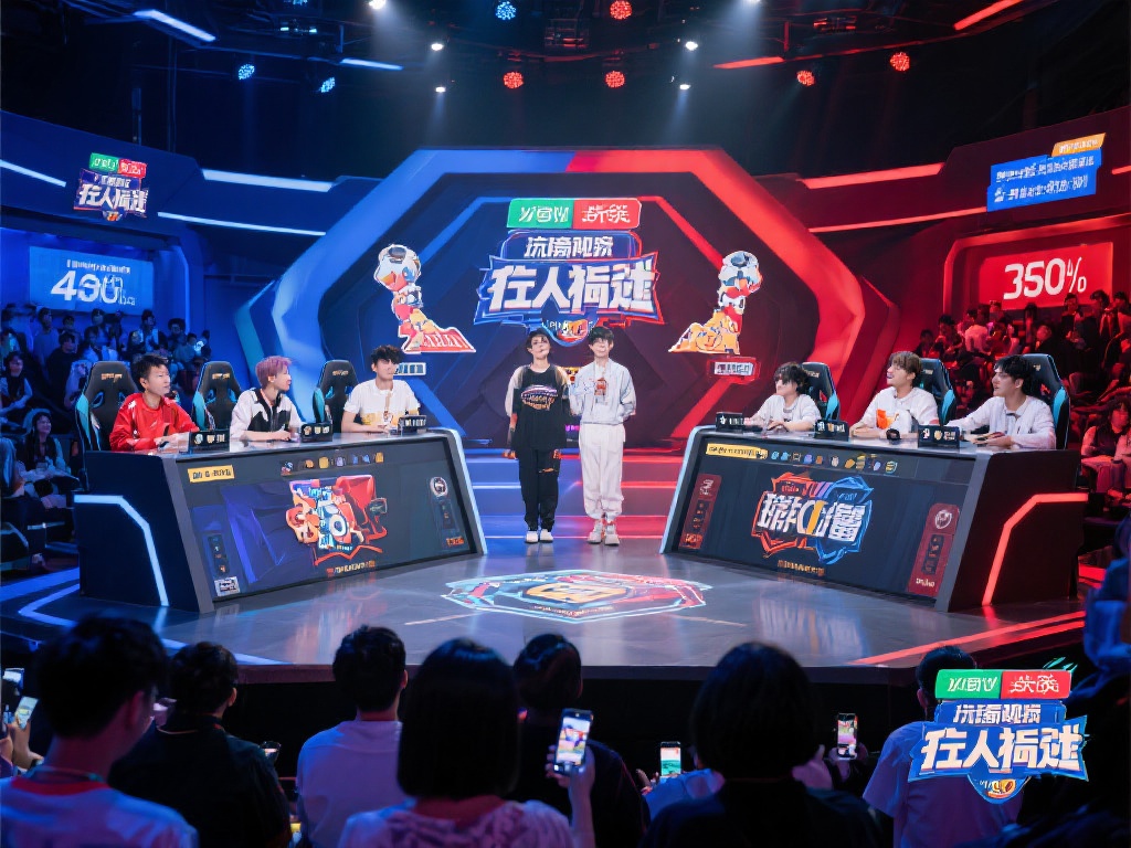 以某知名电竞综艺节目为例，该节目在设计上将电竞竞猜